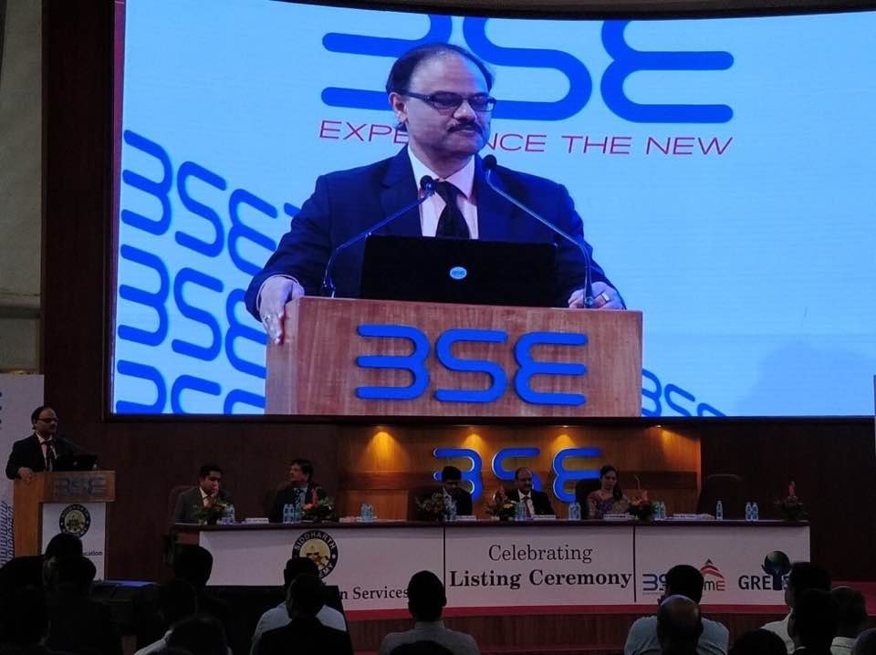 Siddharth Education Services Limtied Listing Ceremony